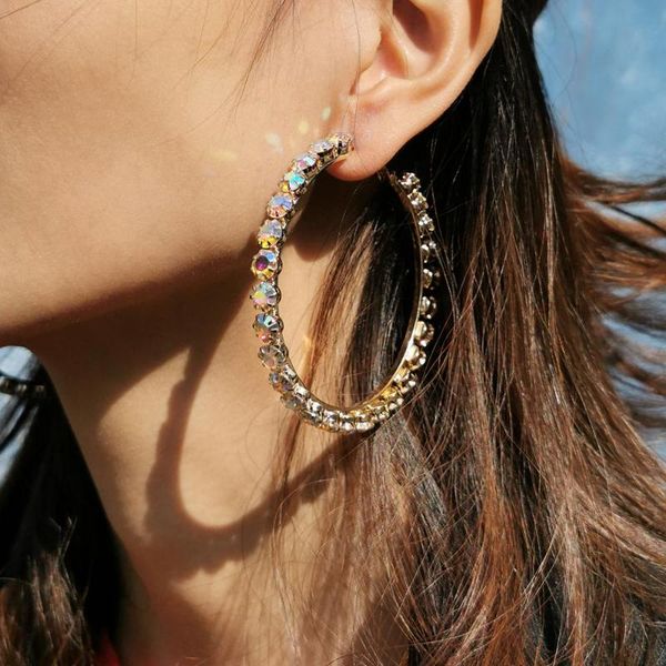 big ab rhinestones hoop earrings statement bride circle earrings women luxury wedding jewelry 2021 uken, Golden;silver
big ab rhinestones hoop earrings statement bride circle earrings women luxury wedding jewelry 2021 uken, Golden;silver