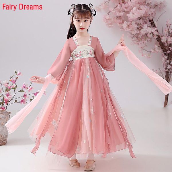 ethnic clothing girls' hanfu under skirt autumn children's antiquity tang suit improved chinese traditional dress vestido gasa, Red
ethnic clothing girls' hanfu under skirt autumn children's antiquity tang suit improved chinese traditional dress vestido gasa, Red