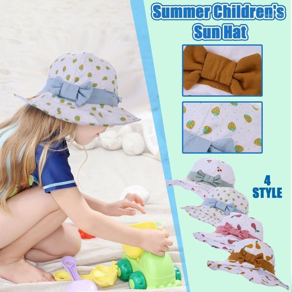 caps & hats toddler kids summer sun hat girls fashion outdoor beach fruit print bow children fisherman's elegant cap1, Yellow
caps & hats toddler kids summer sun hat girls fashion outdoor beach fruit print bow children fisherman's elegant cap1, Yellow