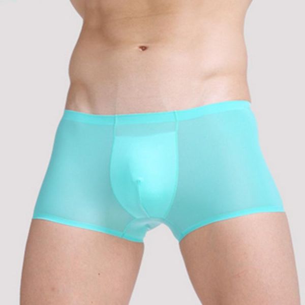 underpants men's ice silk boxers shorts thin underwear cueca men boxer hombre trunks transparent male masculina breathable, Black;white
underpants men's ice silk boxers shorts thin underwear cueca men boxer hombre trunks transparent male masculina breathable, Black;white