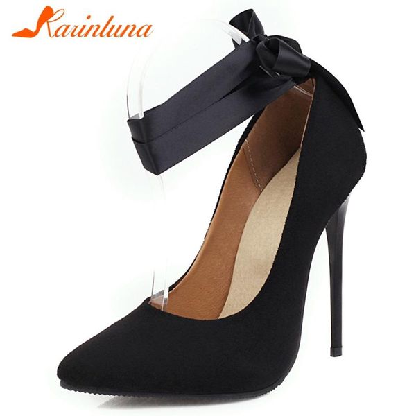 dress shoes karin ladies party pumps ankle strap pointed toe shallow slip on high heel women spring woman, Black 
dress shoes karin ladies party pumps ankle strap pointed toe shallow slip on high heel women spring woman, Black