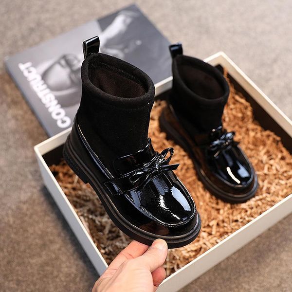 boots girls' short 2021 autumn children' non-slip elastic tassel stitching shoes, Black;grey
boots girls' short 2021 autumn children' non-slip elastic tassel stitching shoes, Black;grey