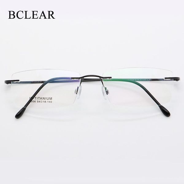fashion sunglasses frames bclear b titanium glasses frame men 2021 women rimless prescription square eyeglasses myopia optical korean eyewea, Black
fashion sunglasses frames bclear b titanium glasses frame men 2021 women rimless prescription square eyeglasses myopia optical korean eyewea, Black