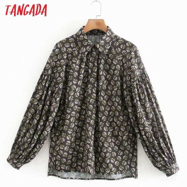 tangada women retro flowers print loose shirt blouse spring long sleeve chic female xn158 210609, White
tangada women retro flowers print loose shirt blouse spring long sleeve chic female xn158 210609, White