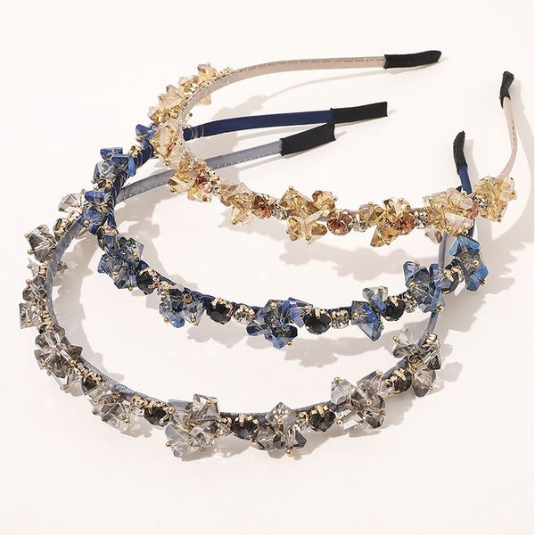 elegant rhinestone thin head hoop crystal flower hair hoop for women shiny luxury headband hair jewelry turban hair accessories, Silver
elegant rhinestone thin head hoop crystal flower hair hoop for women shiny luxury headband hair jewelry turban hair accessories, Silver
