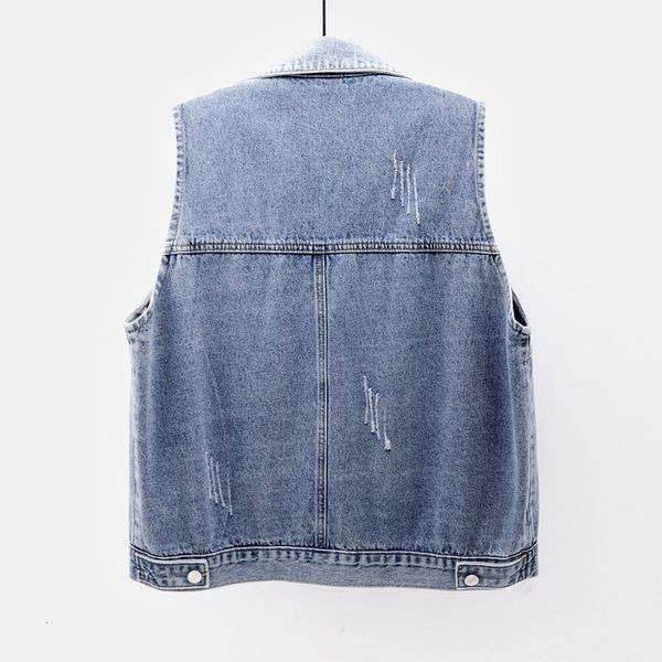 summer new fashion jeans women waistcoat frayed big pocket sleeveless jacket coat female loose washed blue short denim vest hxym, Black;white
summer new fashion jeans women waistcoat frayed big pocket sleeveless jacket coat female loose washed blue short denim vest hxym, Black;white