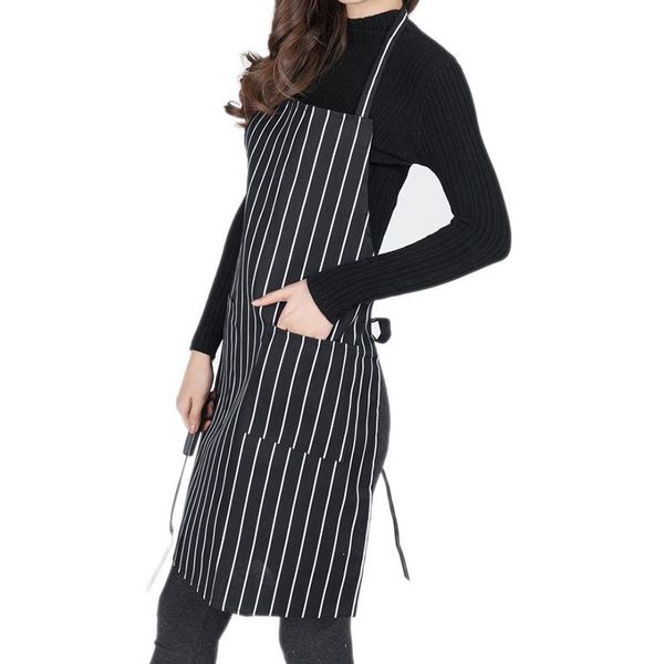 pack stripe bib apron with pockets black cooking kitchen chef gift for women men - 30.3 inch length by 24 width aprons
pack stripe bib apron with pockets black cooking kitchen chef gift for women men - 30.3 inch length by 24 width aprons