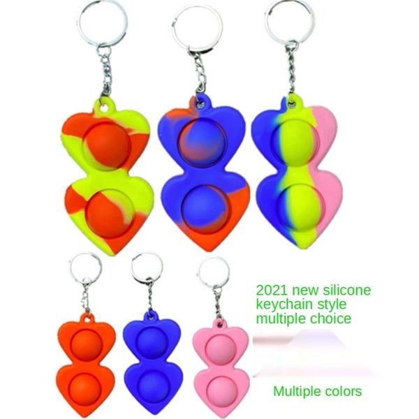 50pcs simple dimple keychain fidget sensory push pop bubble toy pendants squeeze silicone bubbles stree relief finger toy for gg3507
50pcs simple dimple keychain fidget sensory push pop bubble toy pendants squeeze silicone bubbles stree relief finger toy for gg3507