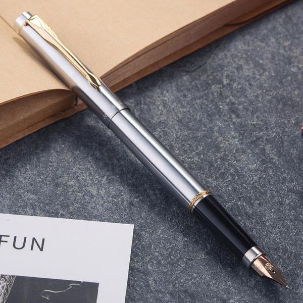 fountain pens hero 200a 14k gold collection steel pen silver barrel with golden & clip fine nib 0.5mm gift box
fountain pens hero 200a 14k gold collection steel pen silver barrel with golden & clip fine nib 0.5mm gift box