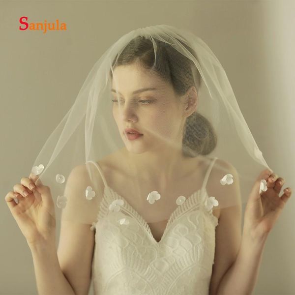 bridal veils one layer face veil with comb short wedding handmade flowers accessories veu de noiva v62, Black
bridal veils one layer face veil with comb short wedding handmade flowers accessories veu de noiva v62, Black