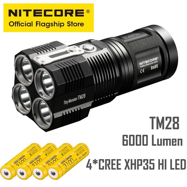 flashlights torches nitecore 6000 lumens ultra-bright rechargeable searchlight tm28
flashlights torches nitecore 6000 lumens ultra-bright rechargeable searchlight tm28