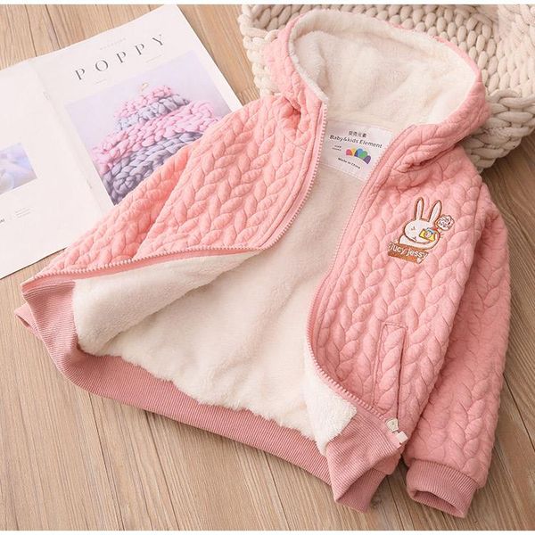 jackets thicken girls plus velvet coat baby kids cartoon pink hooded outwear for coats jacket clothing, Blue;gray
jackets thicken girls plus velvet coat baby kids cartoon pink hooded outwear for coats jacket clothing, Blue;gray