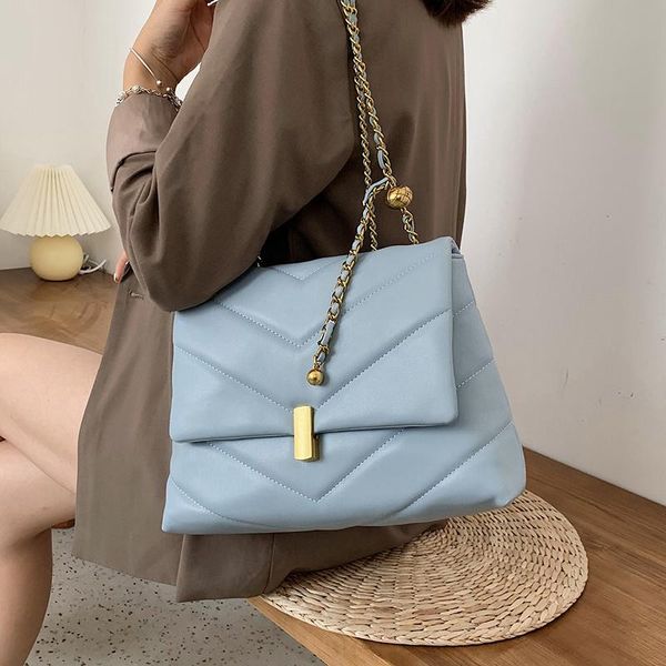 shoulder bags elegant female large tote bag 2021 fashion pu leather women's designer handbag chain messenger
shoulder bags elegant female large tote bag 2021 fashion pu leather women's designer handbag chain messenger