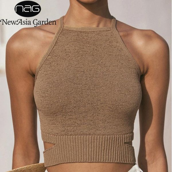 women's tanks & camis asia knitted tank y2k crop cut out tie up crossed spaghetti strap backless solid color elastic vest summer ca, White
women's tanks & camis asia knitted tank y2k crop cut out tie up crossed spaghetti strap backless solid color elastic vest summer ca, White
