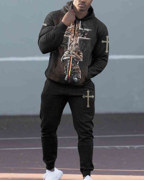 tracksuit sport suit men's and women's loose hooded sweater pants set pattern 3d digital printed hoodie, Gray
tracksuit sport suit men's and women's loose hooded sweater pants set pattern 3d digital printed hoodie, Gray