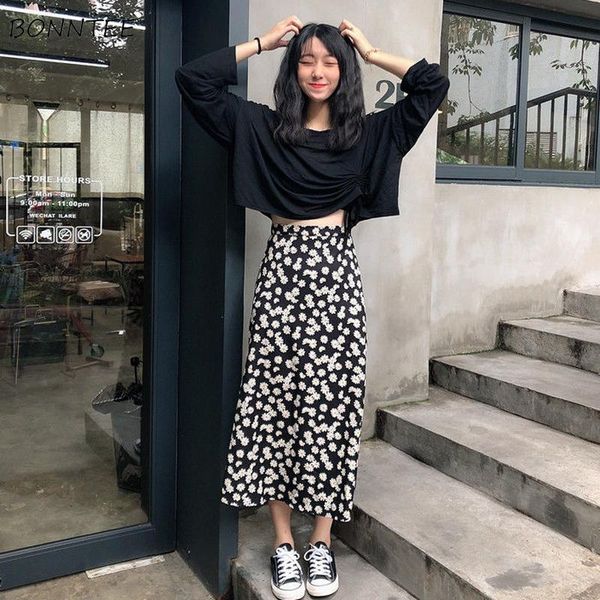 skirts women floral printed chiffon empire mid-calf summer korean style kawaii students leisure fashion all-match zipper, Black
skirts women floral printed chiffon empire mid-calf summer korean style kawaii students leisure fashion all-match zipper, Black