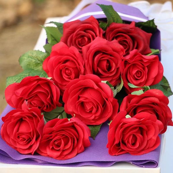 real touch roses artificial flowers bouquet for wedding bouquet bridal home decore flower pots decorative
real touch roses artificial flowers bouquet for wedding bouquet bridal home decore flower pots decorative