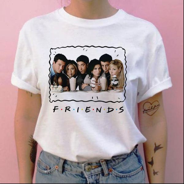 t shirt women 2021 casual women new t shirt friends tv printing female t shirt 90s harajuku retro, White
t shirt women 2021 casual women new t shirt friends tv printing female t shirt 90s harajuku retro, White
