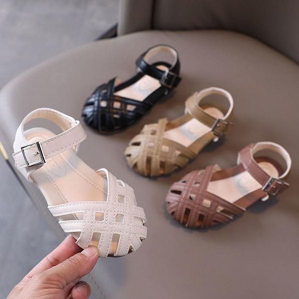 sandals girls' 2021 fashion children's little girl baotou princess shoes korean summer baby soft soled for, Black;red
sandals girls' 2021 fashion children's little girl baotou princess shoes korean summer baby soft soled for, Black;red