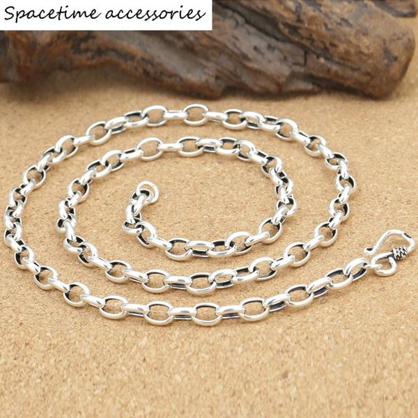 chains 4mm/5mm/6mm 925 sterling sliver link chain necklaces s925 silver 45cm to 70cm original thai women men necklace jewelry
chains 4mm/5mm/6mm 925 sterling sliver link chain necklaces s925 silver 45cm to 70cm original thai women men necklace jewelry