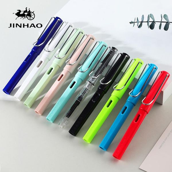 fountain pens 10pcs/lot jinhao 619 colors student school office f and ef nib pen gift ink stationery supplies
fountain pens 10pcs/lot jinhao 619 colors student school office f and ef nib pen gift ink stationery supplies