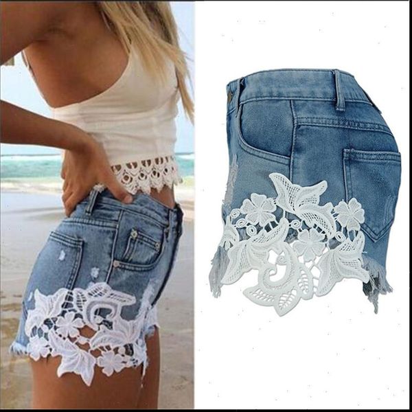 european and american summer wind female blue high waist denim shorts women worn loose burr hole jeans shorts, White;black
european and american summer wind female blue high waist denim shorts women worn loose burr hole jeans shorts, White;black