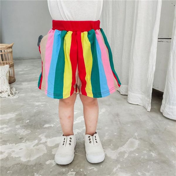 shorts toddler girls spring summer fashion rainbow stripes for 2021 arrival children pants 2 3 4 5 6 years, Black
shorts toddler girls spring summer fashion rainbow stripes for 2021 arrival children pants 2 3 4 5 6 years, Black