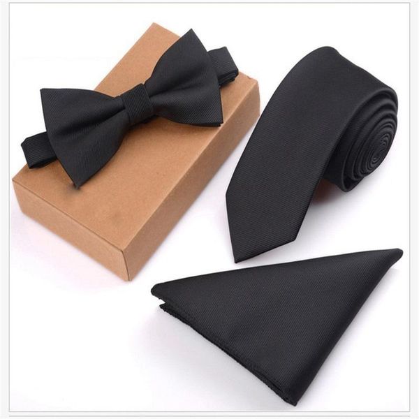 bow ties ricnais 6cm silk men print solid tie set handkerchief and necktie suit formal business wedding gift pocket square, Black;gray
bow ties ricnais 6cm silk men print solid tie set handkerchief and necktie suit formal business wedding gift pocket square, Black;gray