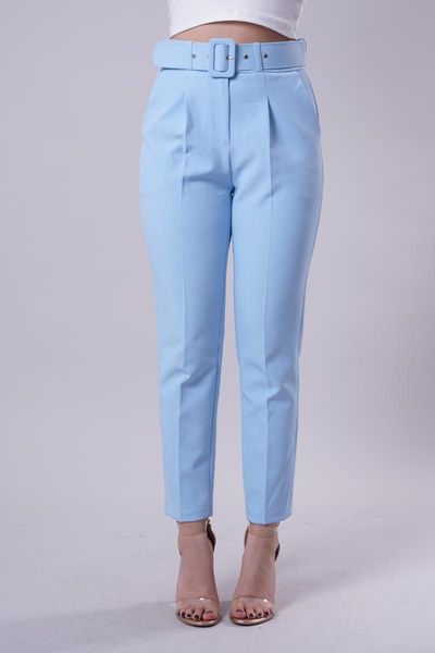 women's pants & capris manga belted dubel trousers, Black;white
women's pants & capris manga belted dubel trousers, Black;white