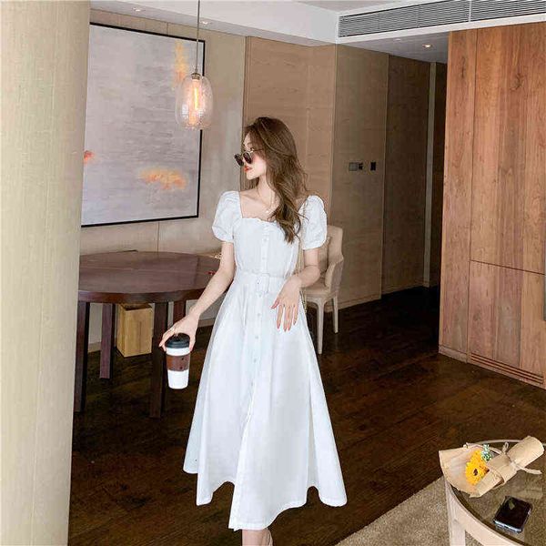 casual dresses 2022 summer style temperament square neck bubble sleeve lace up slim long skirt french hepburn, Black;gray
casual dresses 2022 summer style temperament square neck bubble sleeve lace up slim long skirt french hepburn, Black;gray