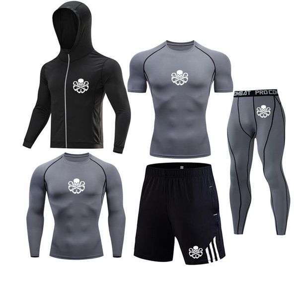 running jerseys brand men's suit tights sports elastic t-shirt breathable training, Black;blue
running jerseys brand men's suit tights sports elastic t-shirt breathable training, Black;blue