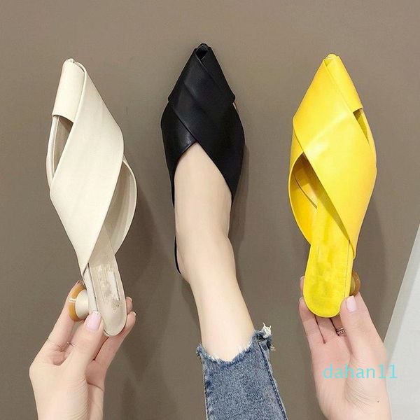 slippers women pointed toe red pu leather high heel shoes for summer lady party & night club black pumps2021
slippers women pointed toe red pu leather high heel shoes for summer lady party & night club black pumps2021