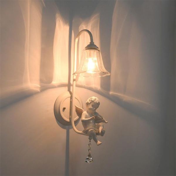 wall lamp angel warm pastoral nordic american crystal bedside living room bedroom study hall lighting
wall lamp angel warm pastoral nordic american crystal bedside living room bedroom study hall lighting