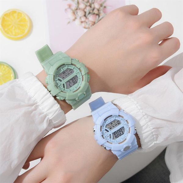 wristwatches digital sports watch led screen large face electronic simple for men women students xrq88, Slivery;brown
wristwatches digital sports watch led screen large face electronic simple for men women students xrq88, Slivery;brown