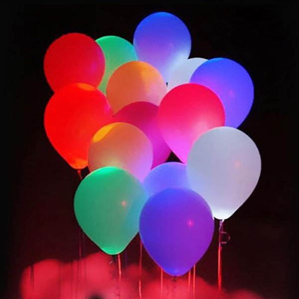 party decoration 5pc 12 inch glow led balloons flash light ball-latex lamp lantern cocktail evening birthday supplies 
party decoration 5pc 12 inch glow led balloons flash light ball-latex lamp lantern cocktail evening birthday supplies