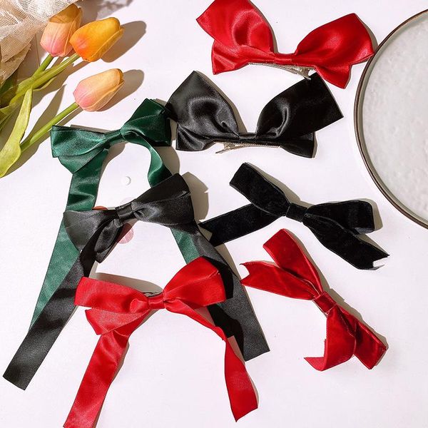 japanese korean simple beautiful colorful ribbon bow long streamer hairpins for sweet girl women's spring clip hair accessories, Slivery;white
japanese korean simple beautiful colorful ribbon bow long streamer hairpins for sweet girl women's spring clip hair accessories, Slivery;white