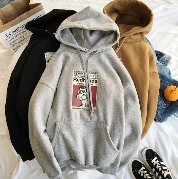 2021 new plus velvet thick loose hooded ms. cartoon printed sweatshirt thick wide ladies sweatshirt hoodies, Black
2021 new plus velvet thick loose hooded ms. cartoon printed sweatshirt thick wide ladies sweatshirt hoodies, Black