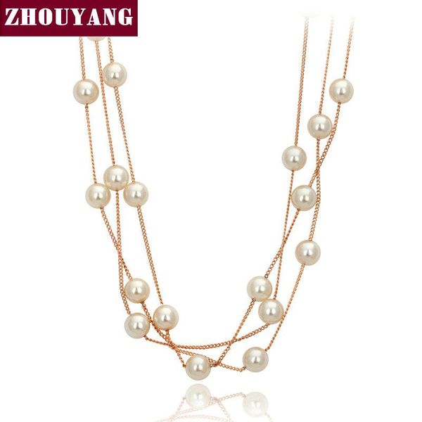chains vintage elegant imitation pearl rose gold color necklace jewelry for women n342 n343 n337, Silver
chains vintage elegant imitation pearl rose gold color necklace jewelry for women n342 n343 n337, Silver