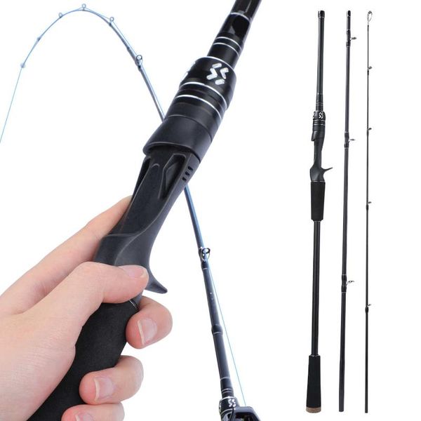boat fishing rods sougayilang 1.8m 2.1m 2.4m 3 section baitcasting rod casting/spinning lure 7-40g carbon fiber ultralight travel
boat fishing rods sougayilang 1.8m 2.1m 2.4m 3 section baitcasting rod casting/spinning lure 7-40g carbon fiber ultralight travel
