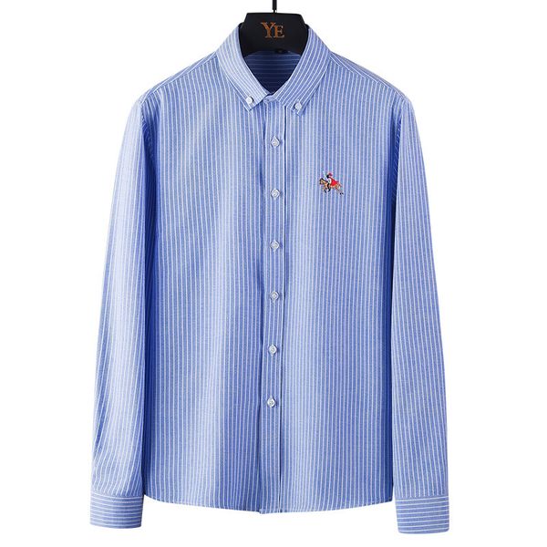 mens casual slim fit shirts long sleeve striped embroidery button up formal quality cotton 60% polyester 40%, White;black
mens casual slim fit shirts long sleeve striped embroidery button up formal quality cotton 60% polyester 40%, White;black