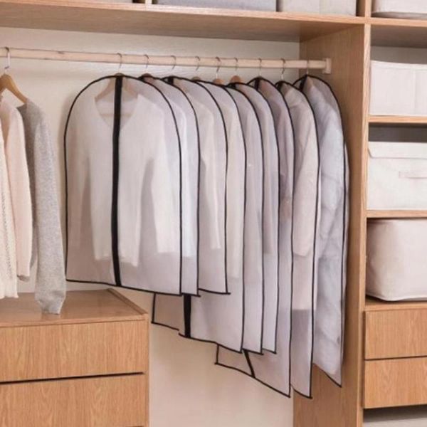5pcs clothes dust cover waterproof suit hanging punch reusable garment storage pocket suit skirt dust cover
5pcs clothes dust cover waterproof suit hanging punch reusable garment storage pocket suit skirt dust cover
