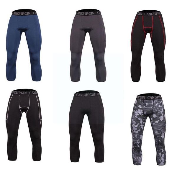 running pants men's sports stretch shorts fitness workout cycling tights 3/4 compression training pocket men leggings with g7y9, Black;blue
running pants men's sports stretch shorts fitness workout cycling tights 3/4 compression training pocket men leggings with g7y9, Black;blue
