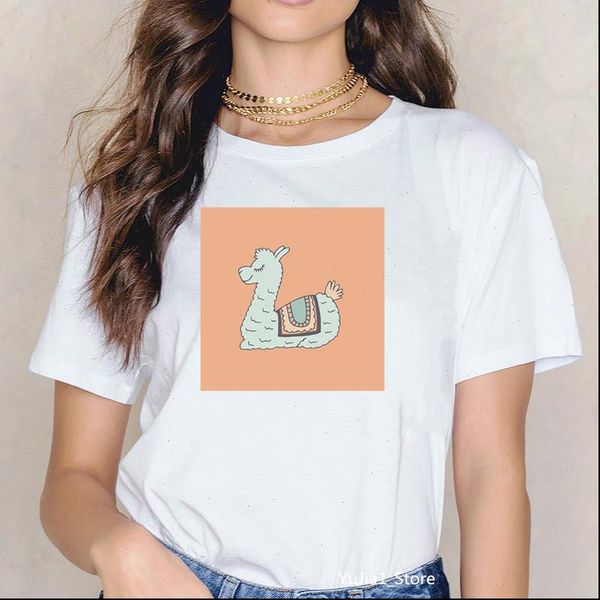 harajuku kawaii alpacas llama animal print women clothes funny t shirts cute tee shirt femme 90s tshirt, White
harajuku kawaii alpacas llama animal print women clothes funny t shirts cute tee shirt femme 90s tshirt, White