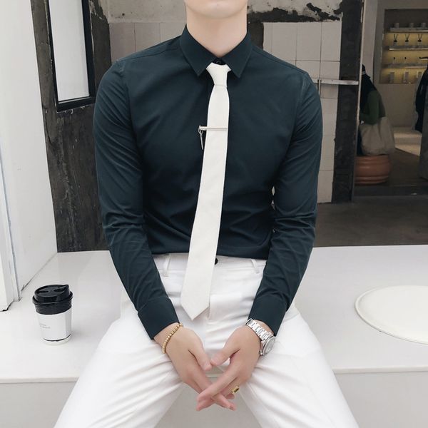 mens the green party elegance of social shirt slim fit 2021 men clothes yellow white shirts dressed in black d6iu, White;black
mens the green party elegance of social shirt slim fit 2021 men clothes yellow white shirts dressed in black d6iu, White;black