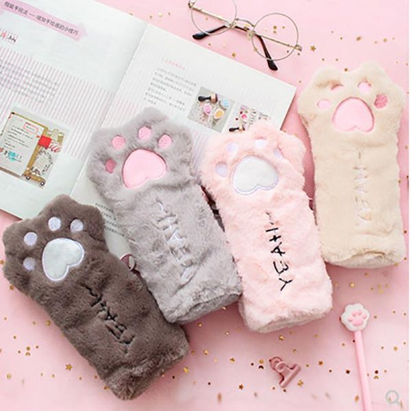 pencil bags cut cat bag soft plush cosmetic large capacity case pen holder stationery organizer kawaii
pencil bags cut cat bag soft plush cosmetic large capacity case pen holder stationery organizer kawaii