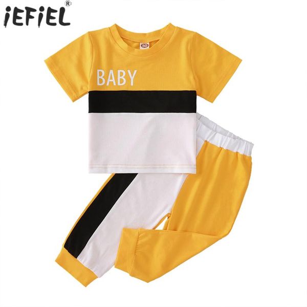 clothing sets 2pcs children baby toddler boy girl set contrast color pants for girls kids clothes sportwear tracksuits, White
clothing sets 2pcs children baby toddler boy girl set contrast color pants for girls kids clothes sportwear tracksuits, White