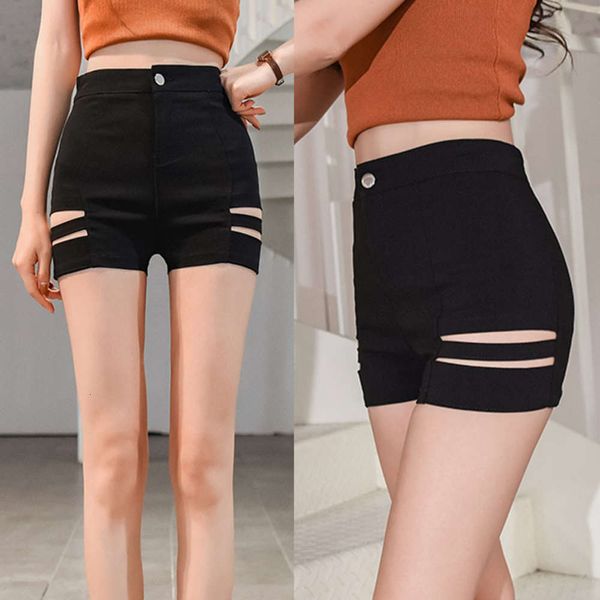 ins pants women's straight tube wear black korean versatile 2019 denim fashion hollow elastic shorts, White;black
ins pants women's straight tube wear black korean versatile 2019 denim fashion hollow elastic shorts, White;black