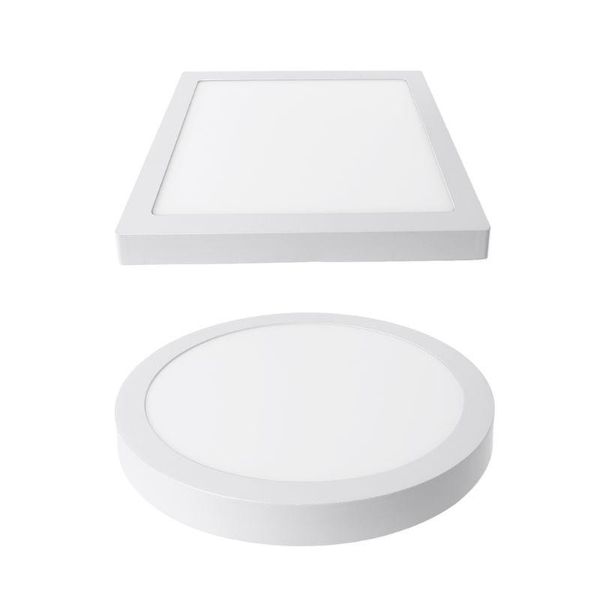 led panel light 24w ac90-265v no drill mount indoor lighting round square surface ceiling lamp for home office l dropship
led panel light 24w ac90-265v no drill mount indoor lighting round square surface ceiling lamp for home office l dropship