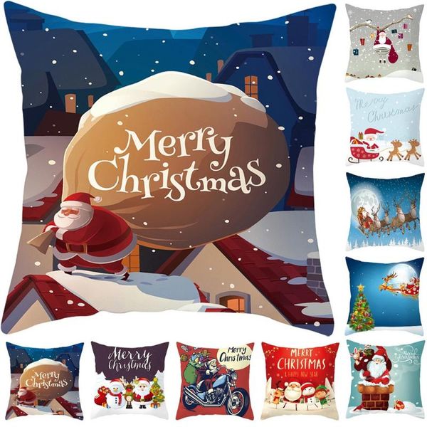 pillow case red pillowcase christmas cushion cover santa claus elk sofa cases seat car home decoration 45x45cm
pillow case red pillowcase christmas cushion cover santa claus elk sofa cases seat car home decoration 45x45cm