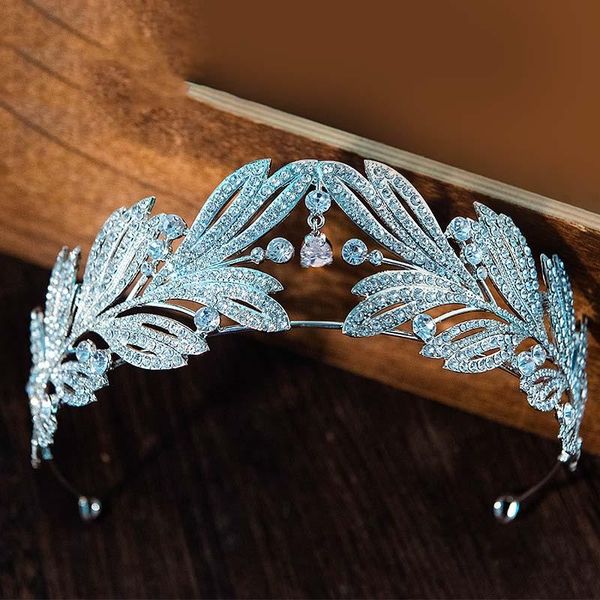hair clips & barrettes zircon bride crown alloy faux rhinestone wedding accessories high-end leaves shape pendant decor temperament headdres, Golden;silver
hair clips & barrettes zircon bride crown alloy faux rhinestone wedding accessories high-end leaves shape pendant decor temperament headdres, Golden;silver